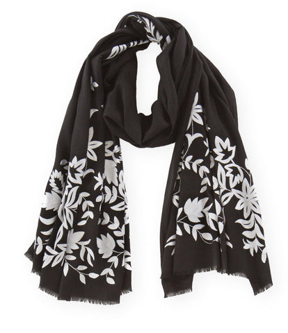 Black Womens shawls - jodirose.com
