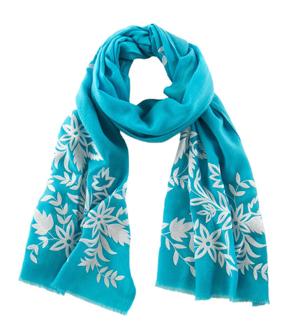 Blue Womens Shawls - jodirose.com