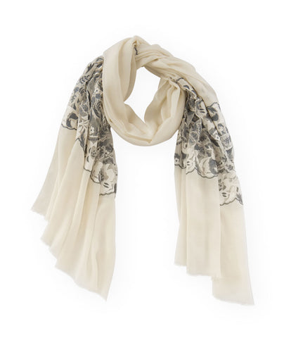 White Womens Shawls - jodirose.com