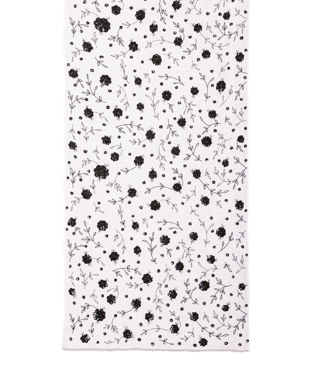 White Womens Shawls - jodirose.com