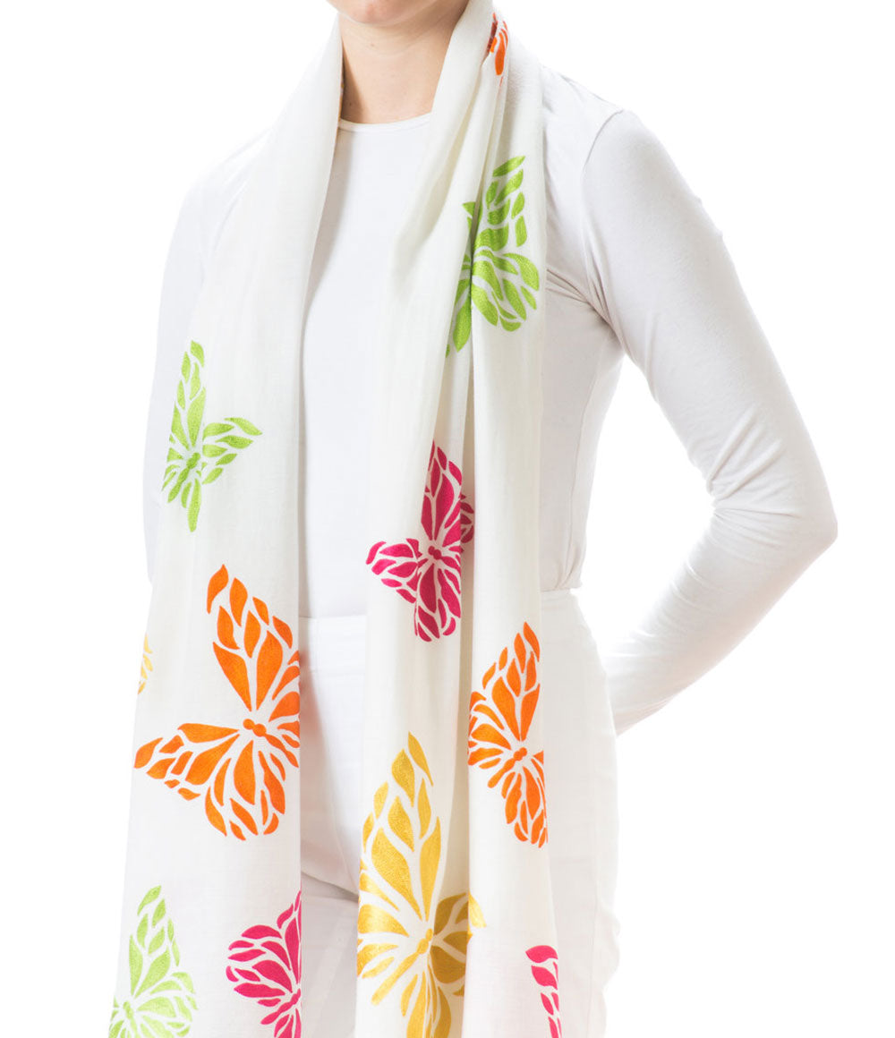 Ivory Womens Shawls - jodirose.com