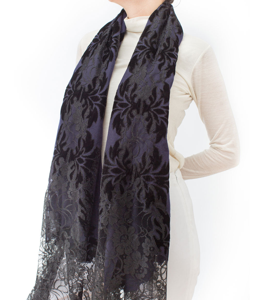 Blue Womens Shawls - jodirose.com