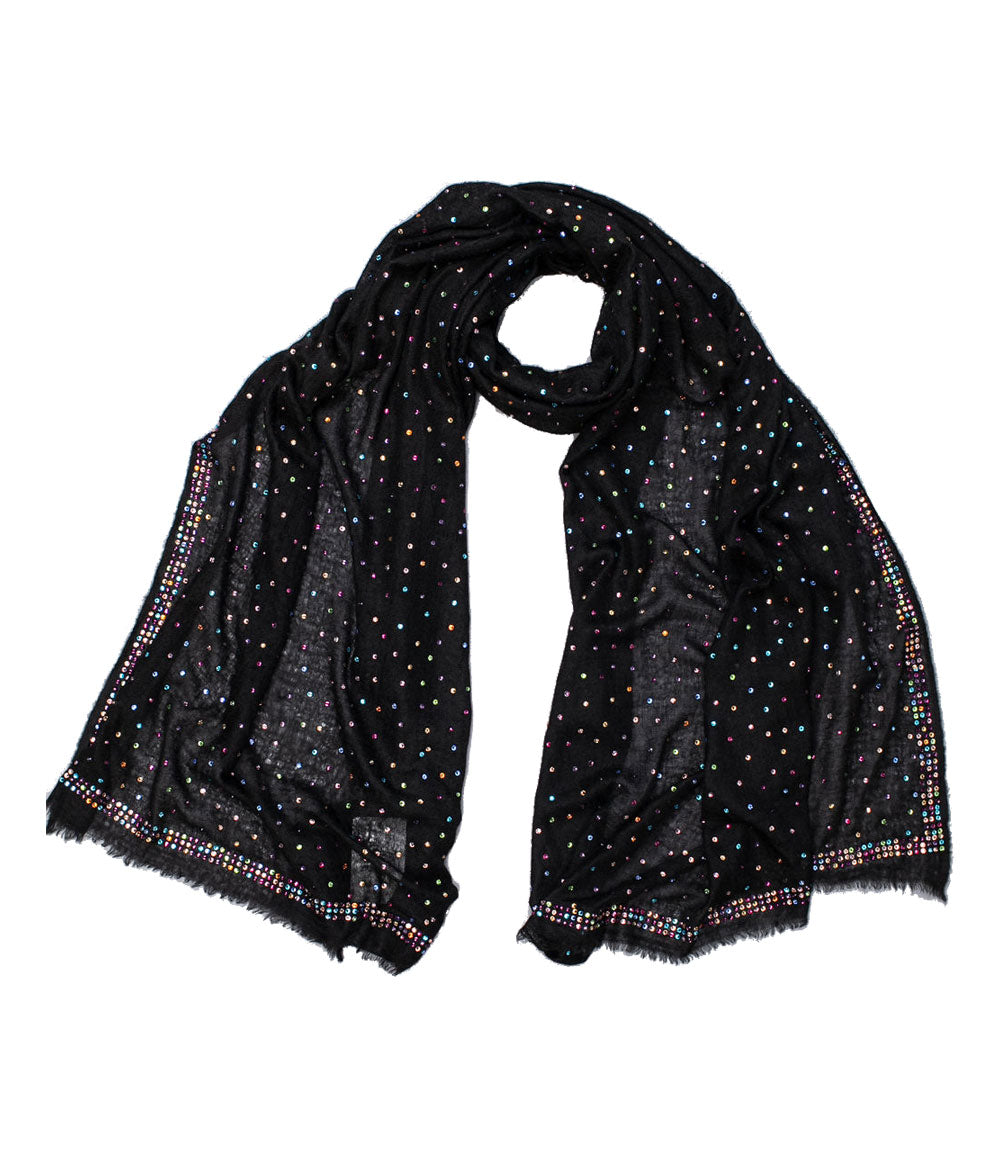 Black Womens shawls - jodirose.com