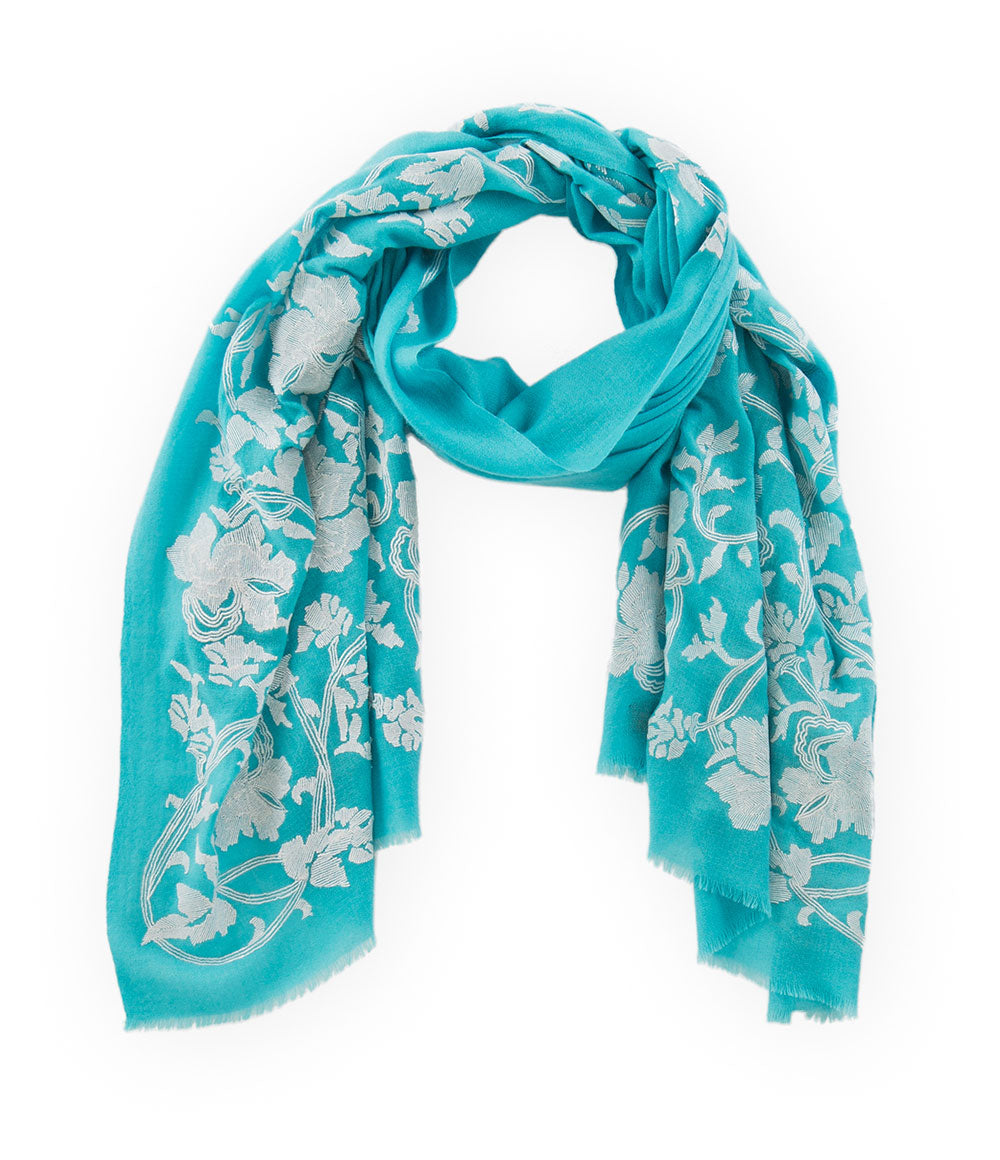 Blue Womens Shawls - jodirose.com
