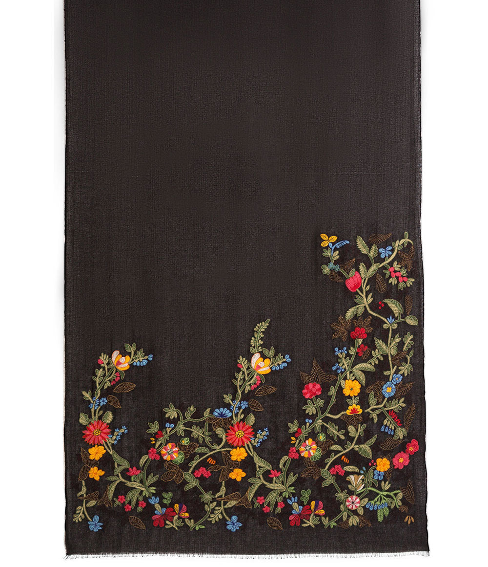 Black Womens shawls - jodirose.com