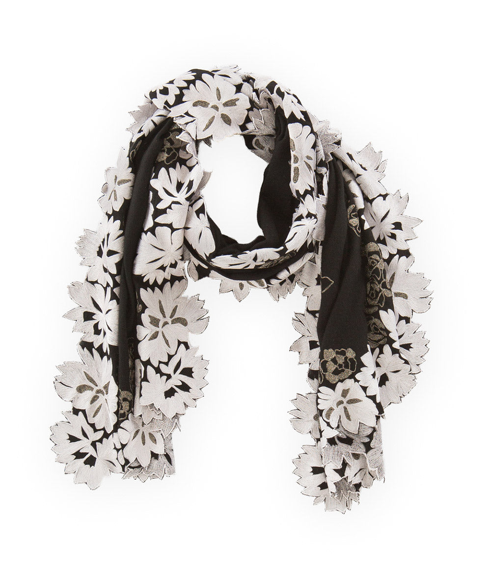 Black Womens shawls - jodirose.com