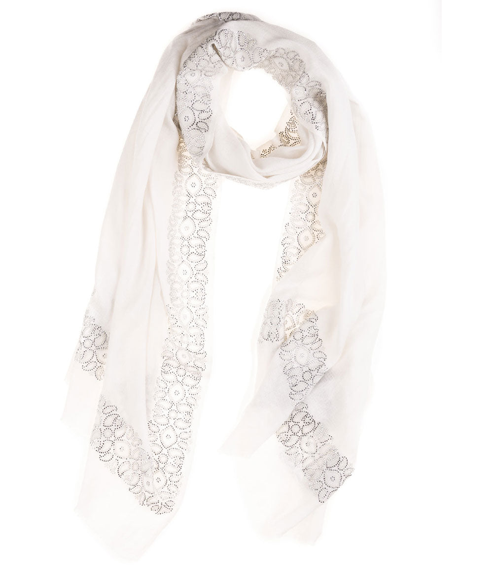 Ivory Womens Shawls - jodirose.com