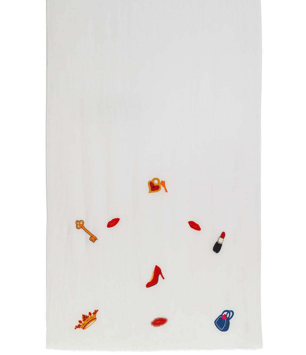 Ivory Womens Shawls - jodirose.com