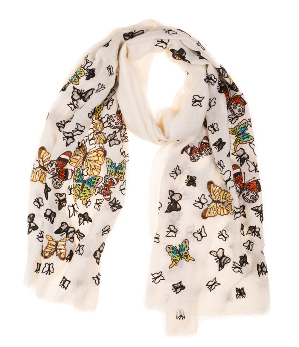 Ivory Womens Shawls - jodirose.com