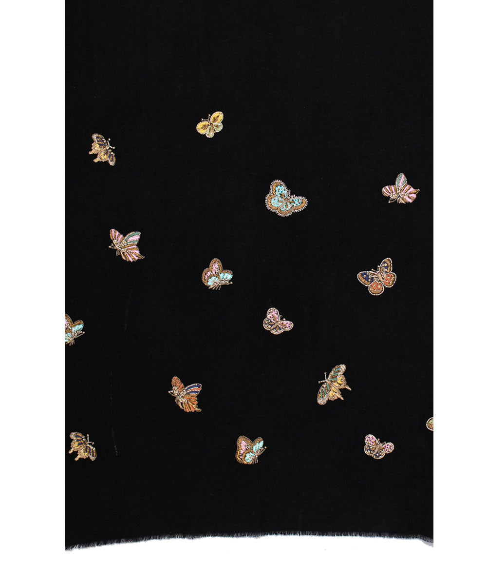 Black Womens shawls - jodirose.com