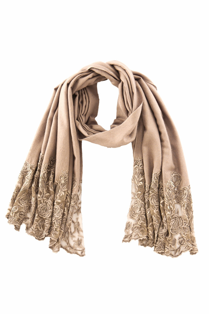 DRYROSE☆ROSE LACE PT Dusty Pink Blooming 3D Rose Lace Fabric by the Yard - OneYard