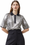 Silver Sequin Polo