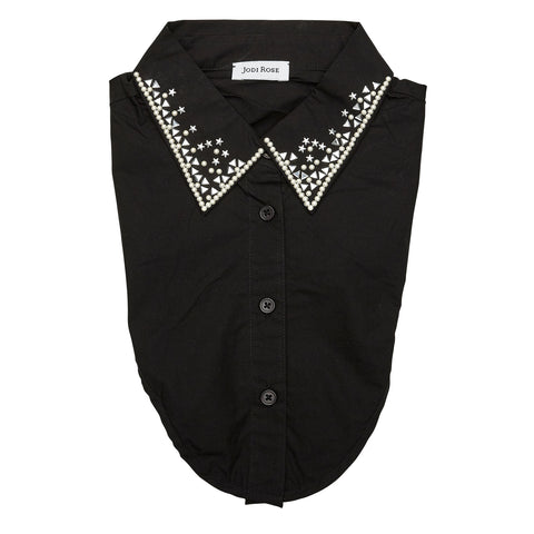 Black Dickie with Pearl and Star Studs